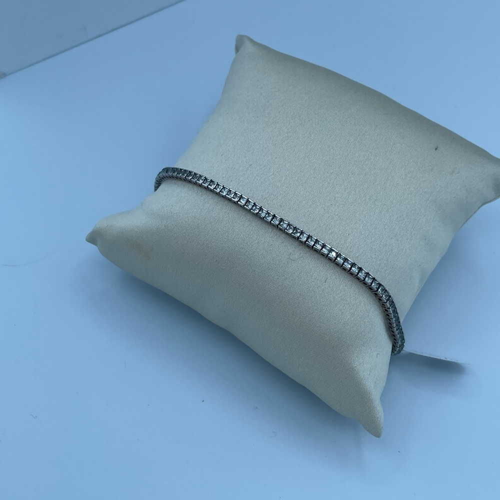 Sterling Tennis bracelet CZ